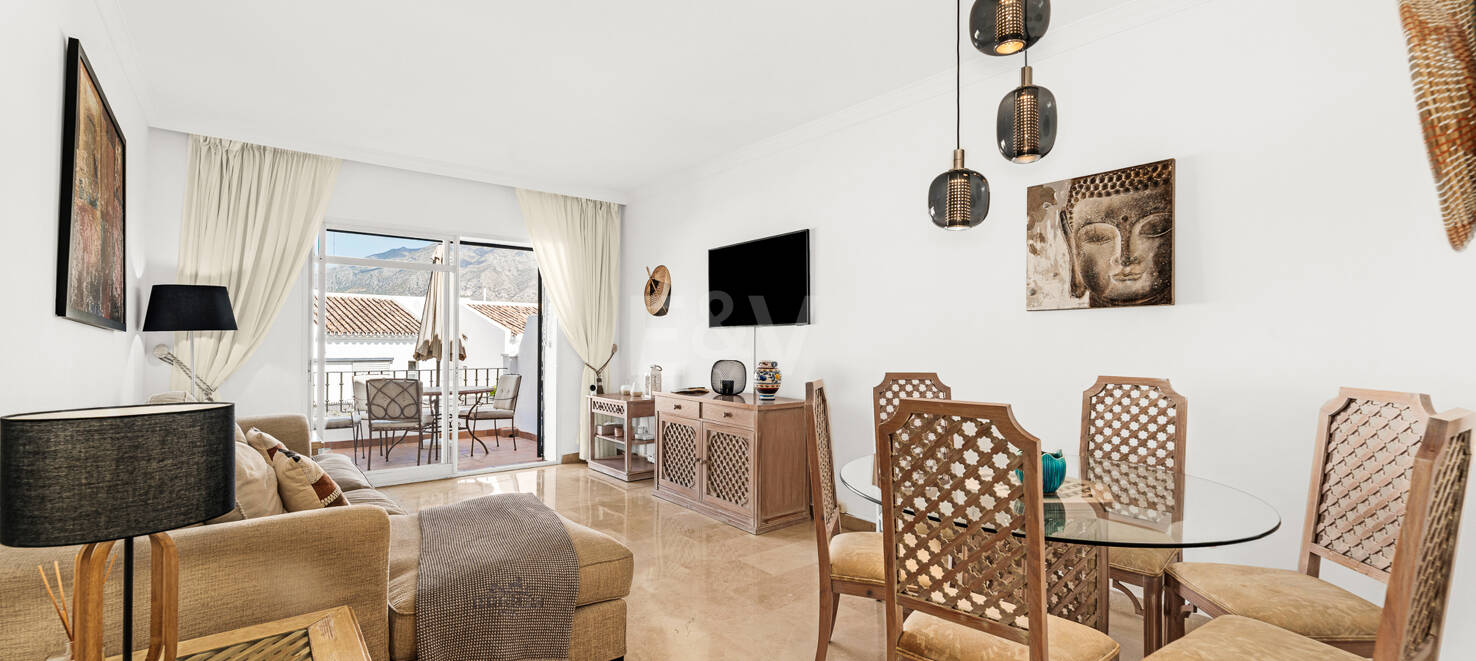 Apartamento convenientemente ubicado con solárium panorámico en Aloha Gardens