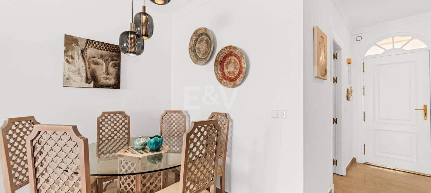 Stunning Apartment with Panoramic Solarium in a Prestigious Gated Community, Prime Location!
