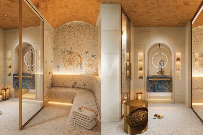 Eight Bespoke Villas with Interior Design by Versace Home