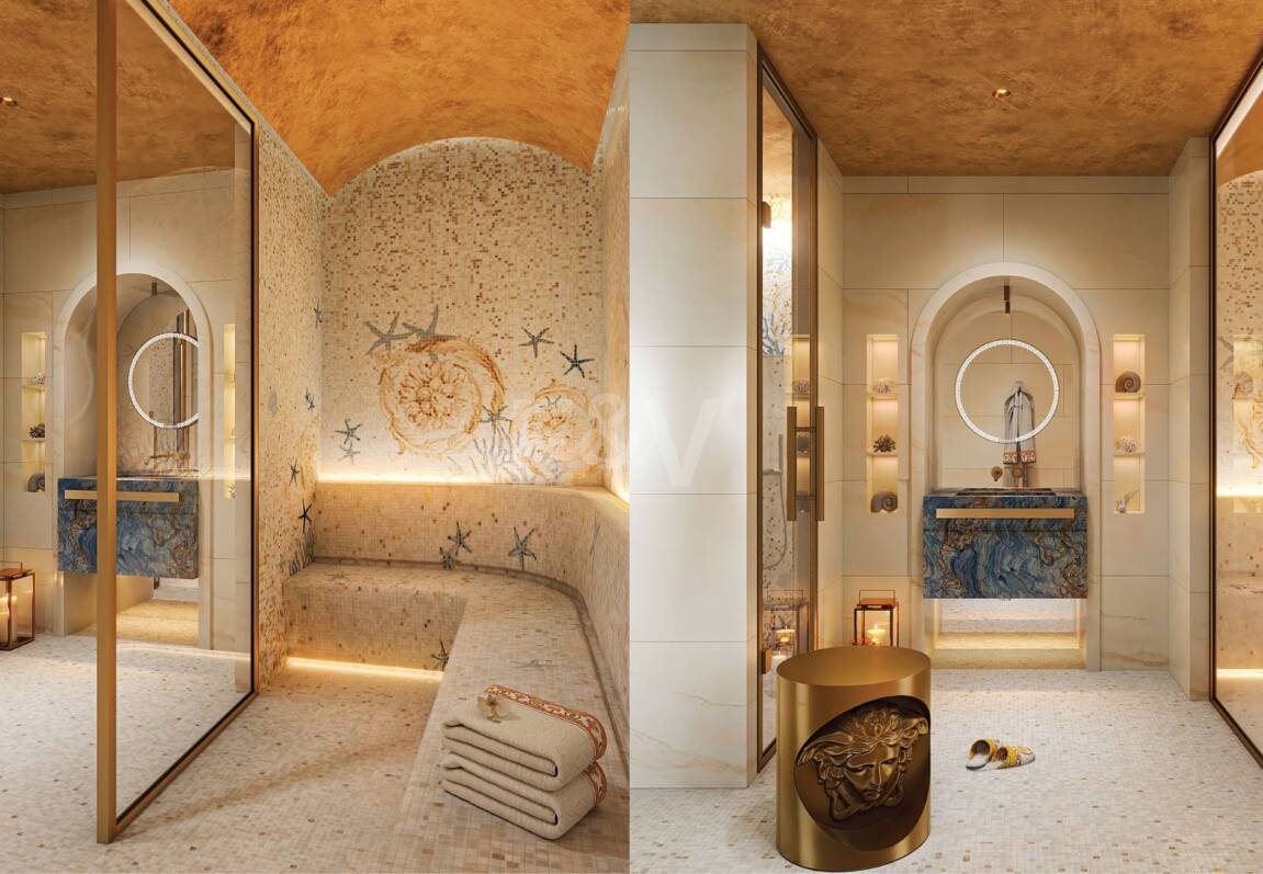 Eight Bespoke Villas with Interior Design by Versace Home