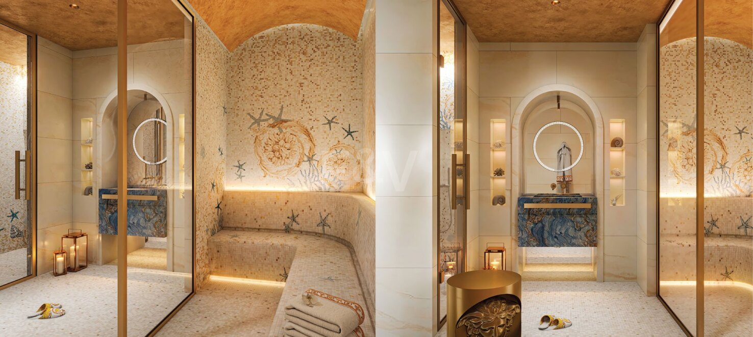 Eight Bespoke Villas with Interior Design by Versace Home