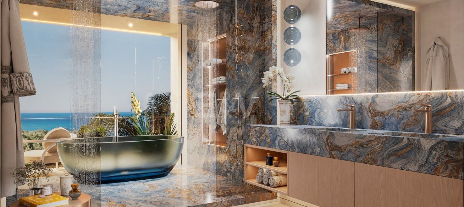 Eight Bespoke Villas with Interior Design by Versace Home