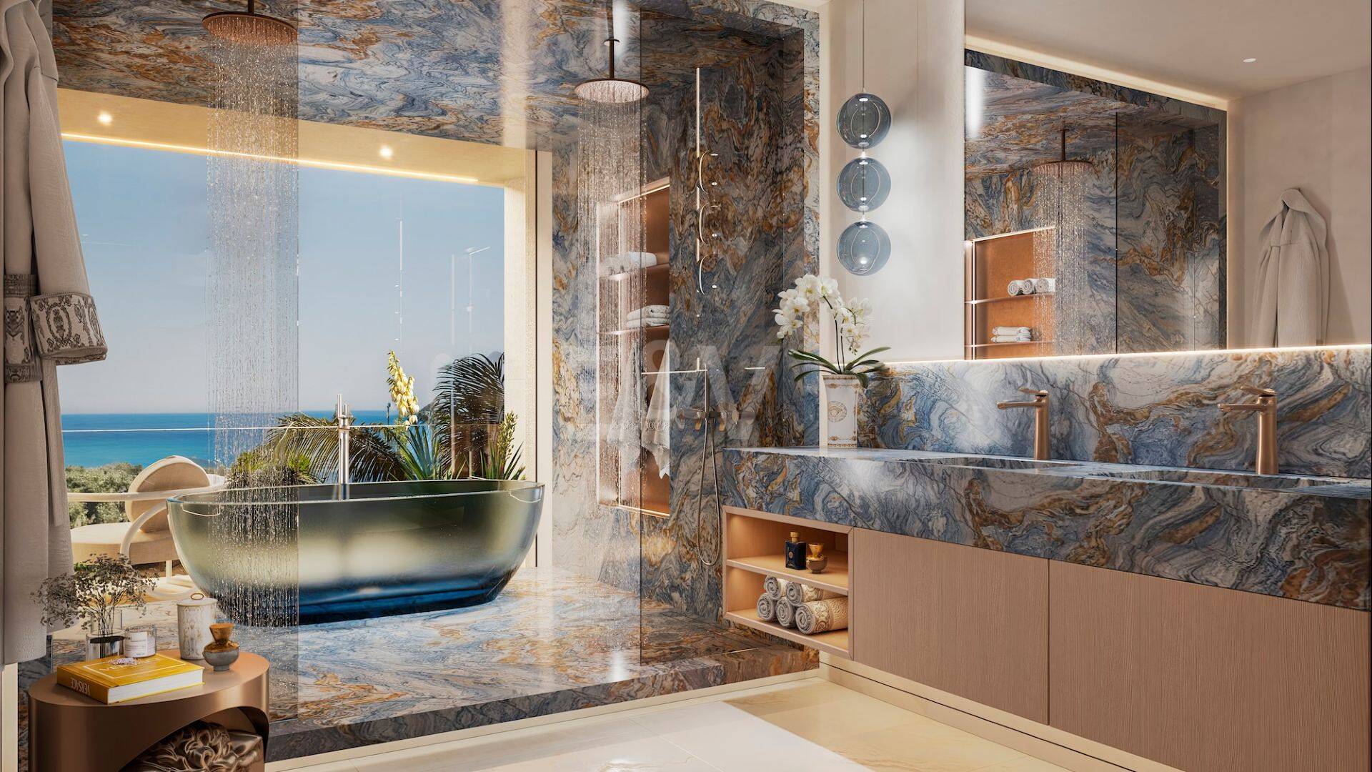 Acht Maßgeschneiderte Villen mit Innendesign von Versace Home