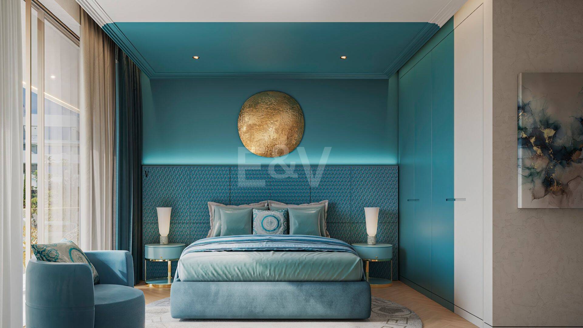 Eight Bespoke Villas with Interior Design by Versace Home