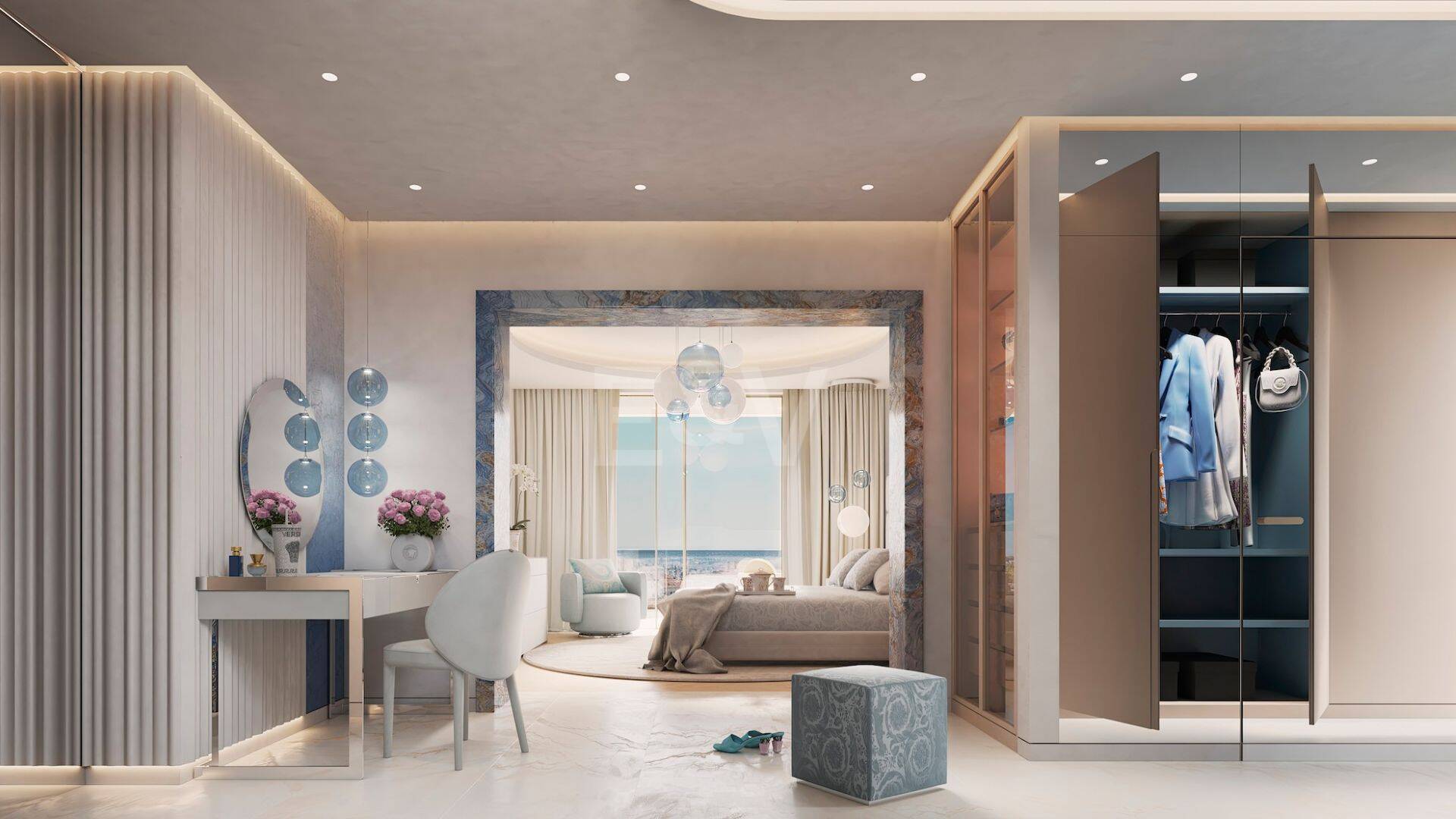 Eight Bespoke Villas with Interior Design by Versace Home