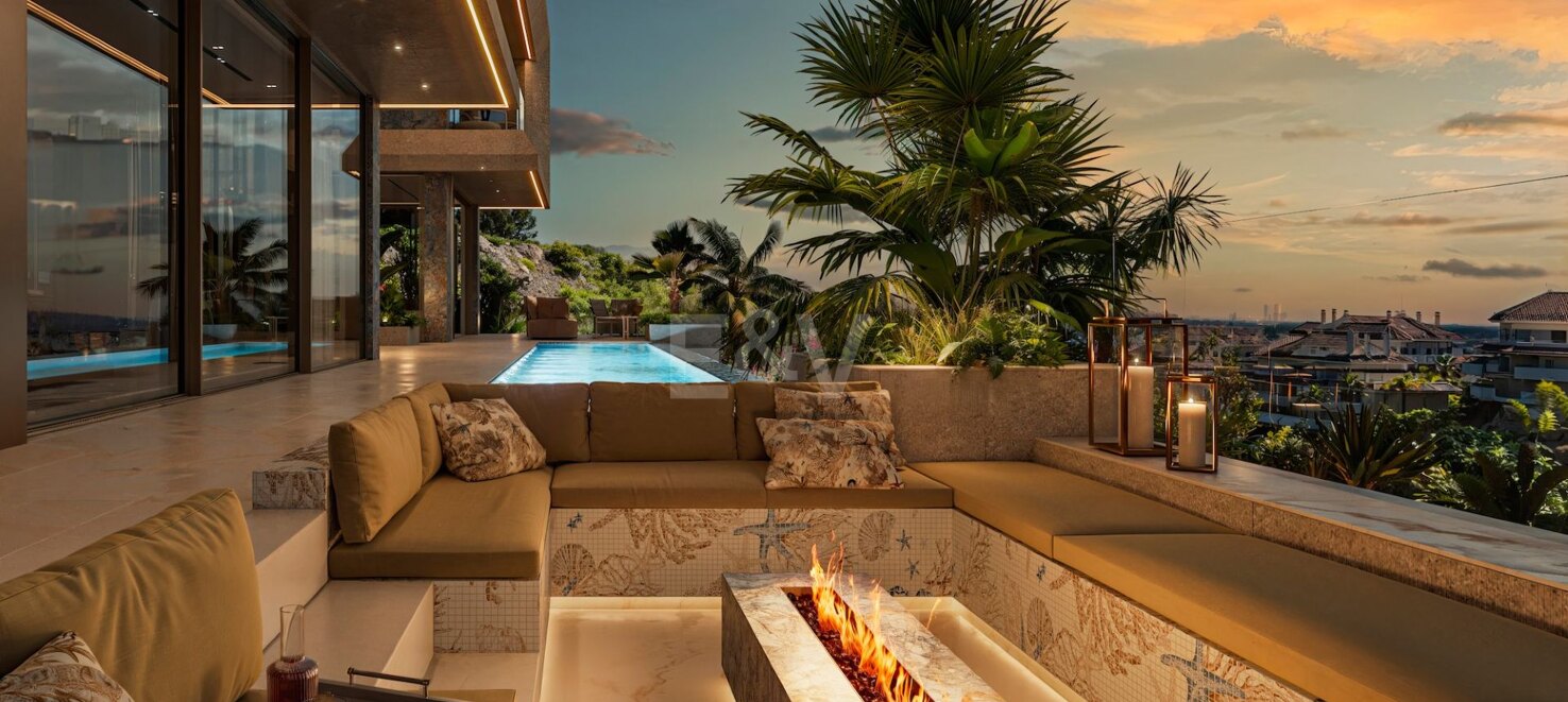 Eight Bespoke Villas with Interior Design by Versace Home