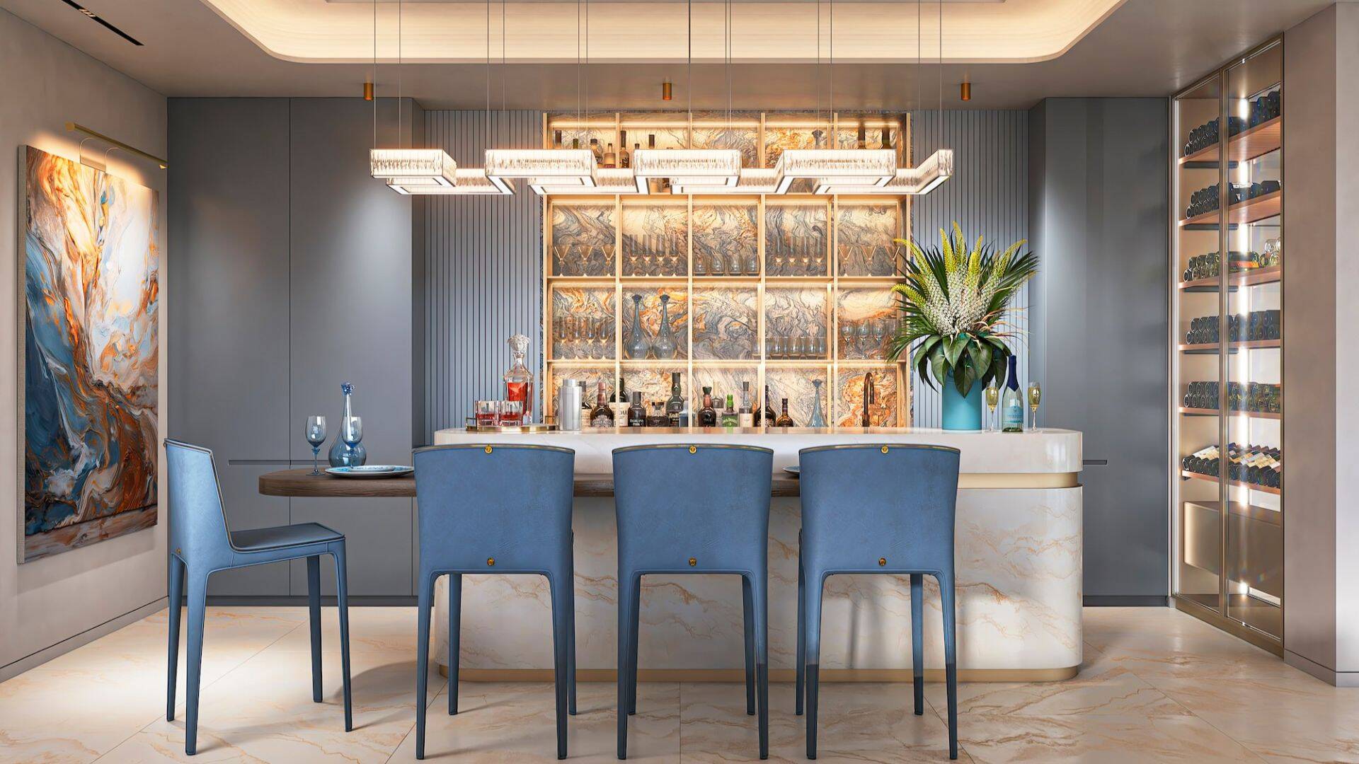 Acht Maßgeschneiderte Villen mit Innendesign von Versace Home