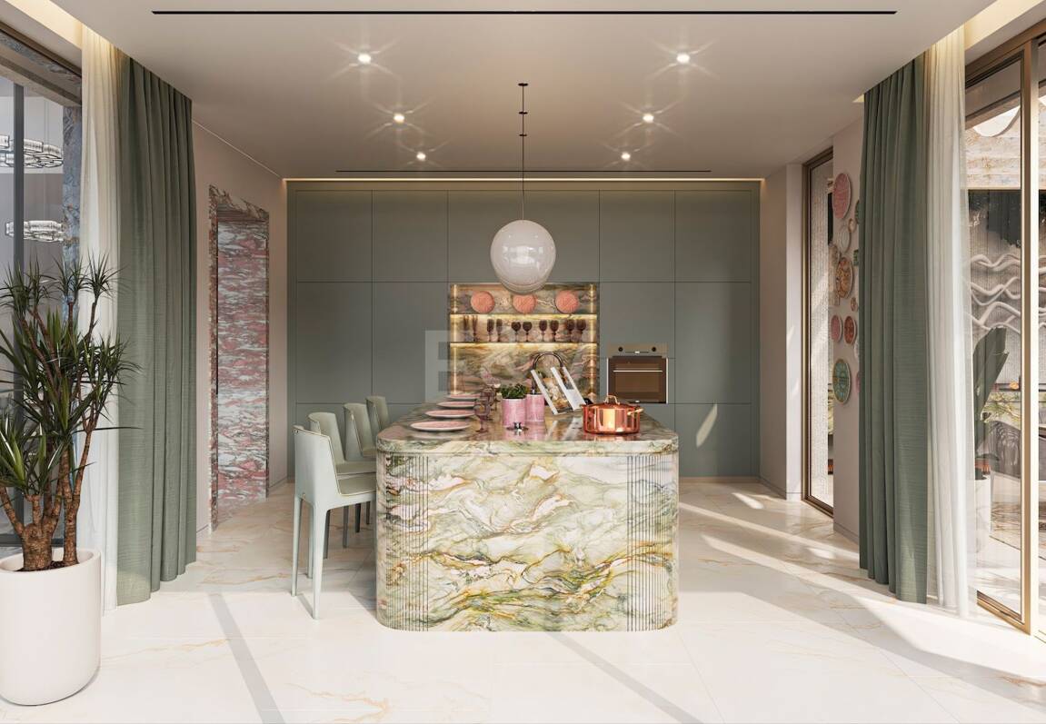 Eight Bespoke Villas with Interior Design by Versace Home