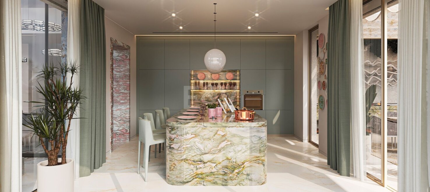 Eight Bespoke Villas with Interior Design by Versace Home