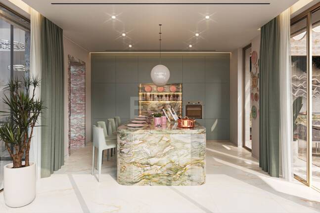 Eight Bespoke Villas with Interior Design by Versace Home