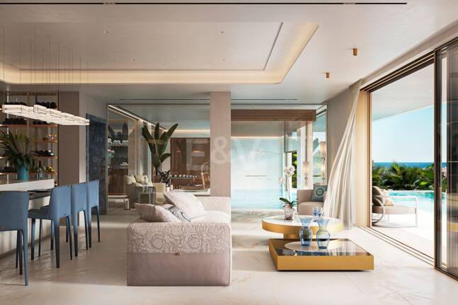 Eight Bespoke Villas with Interior Design by Versace Home