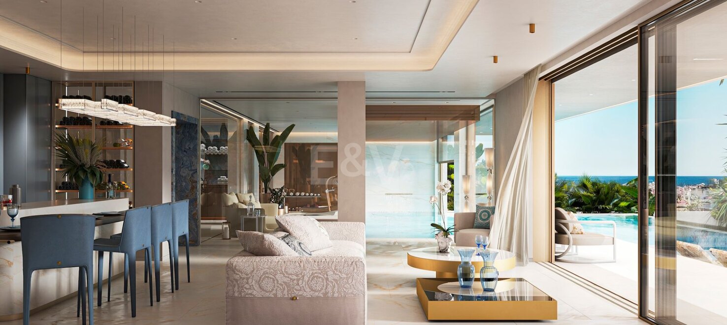 Eight Bespoke Villas with Interior Design by Versace Home