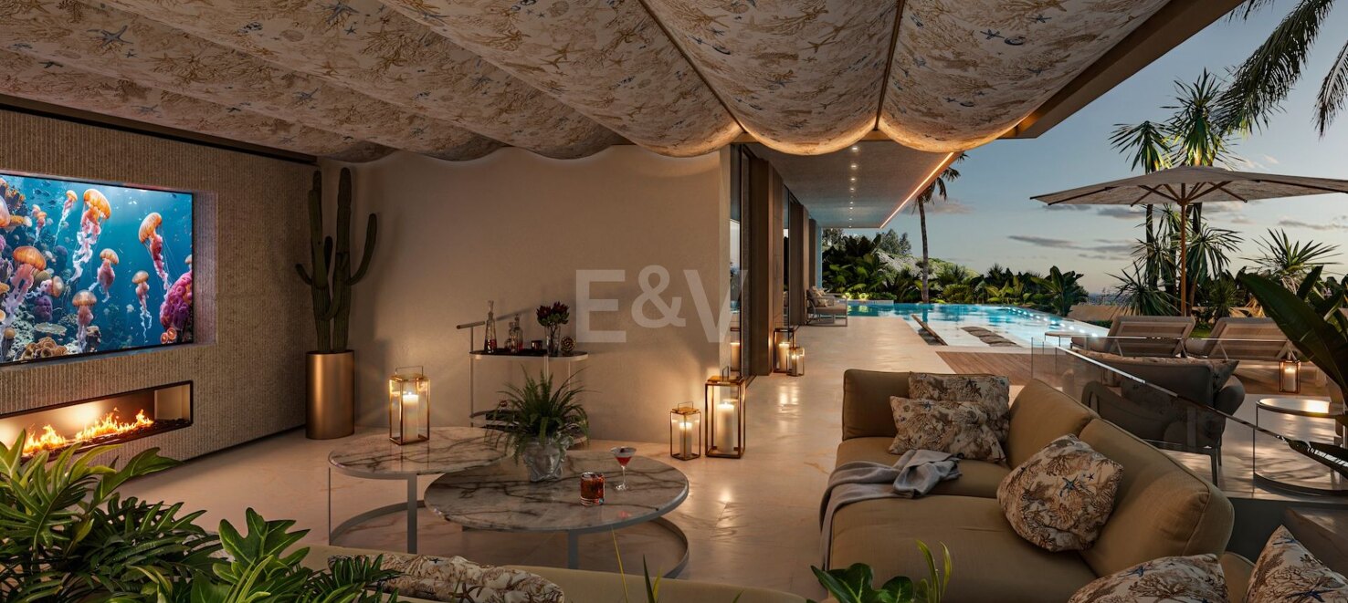 Eight Bespoke Villas with Interior Design by Versace Home
