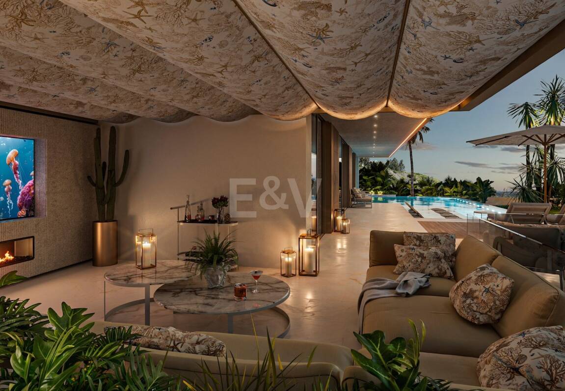 Eight Bespoke Villas with Interior Design by Versace Home