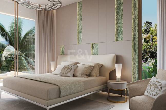 Eight Bespoke Villas with Interior Design by Versace Home