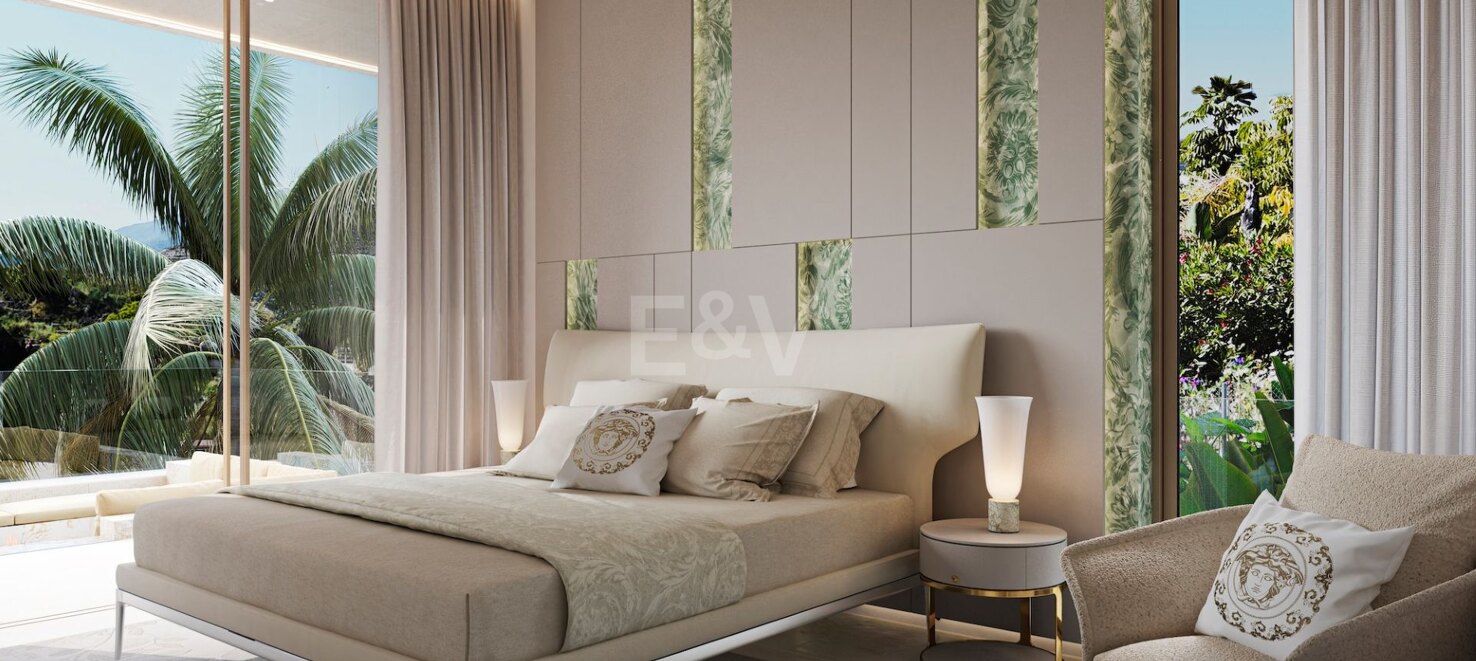 Eight Bespoke Villas with Interior Design by Versace Home