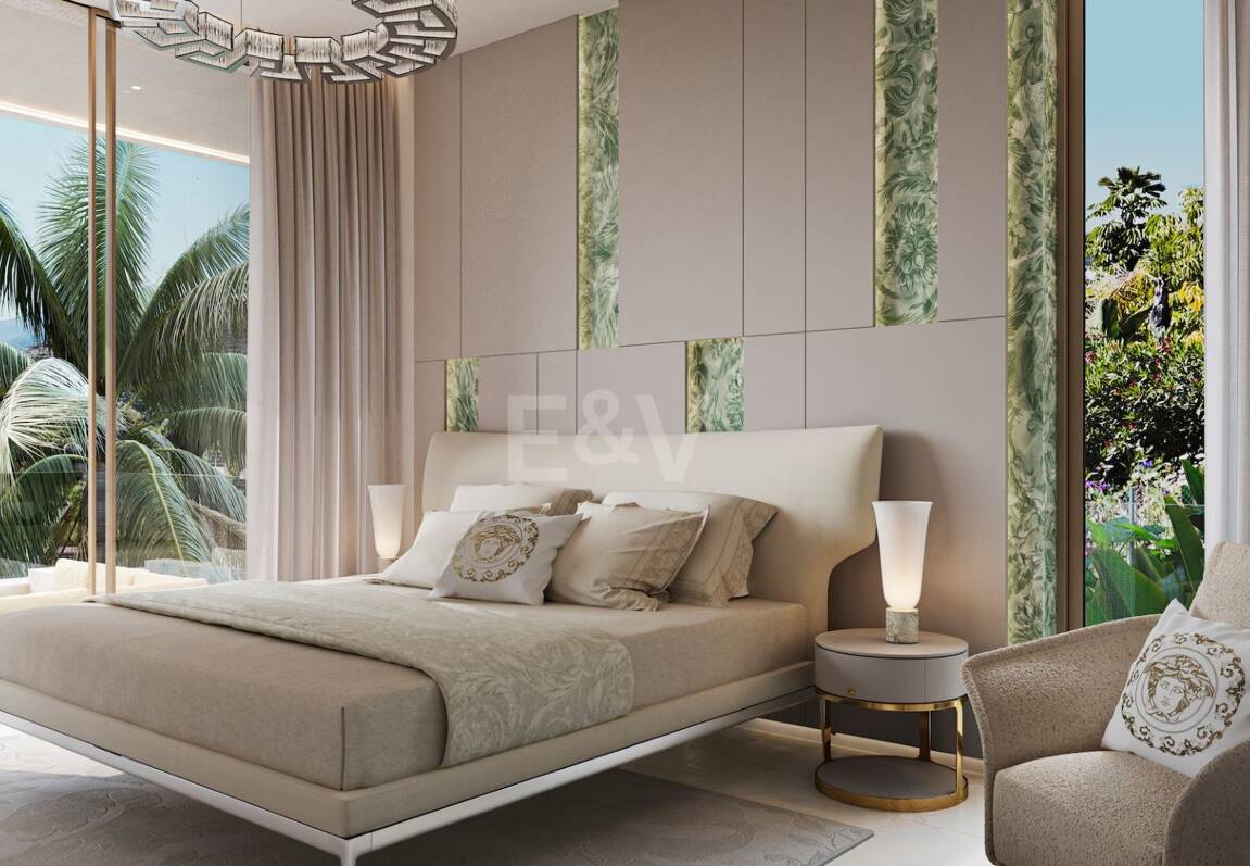 Eight Bespoke Villas with Interior Design by Versace Home