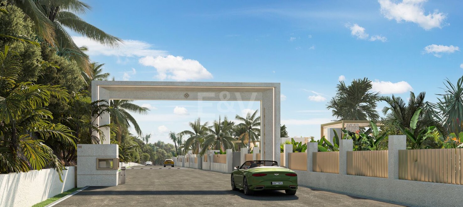 Eight Bespoke Villas with Interior Design by Versace Home
