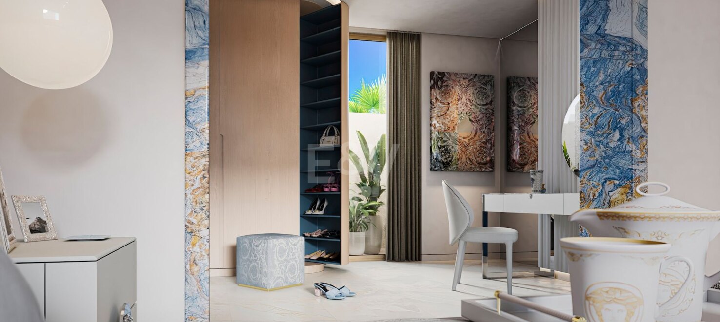 Eight Bespoke Villas with Interior Design by Versace Home