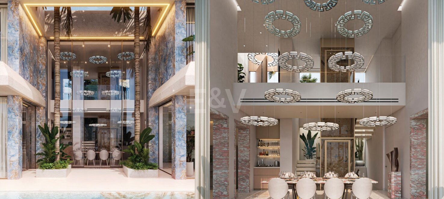 Eight Bespoke Villas with Interior Design by Versace Home