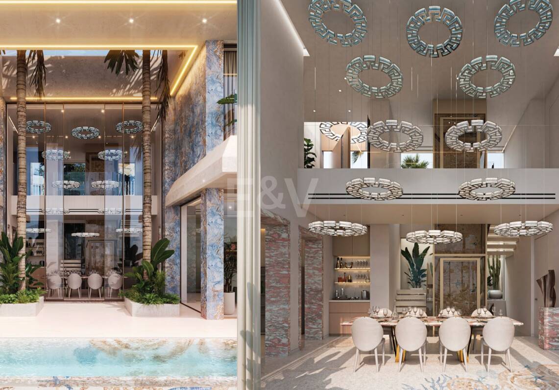 Acht Maßgeschneiderte Villen in Nueva Andalucía mit Innendesign von Versace Home