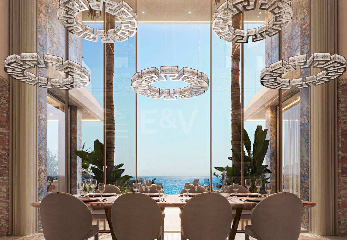 Eight Bespoke Villas with Interior Design by Versace Home