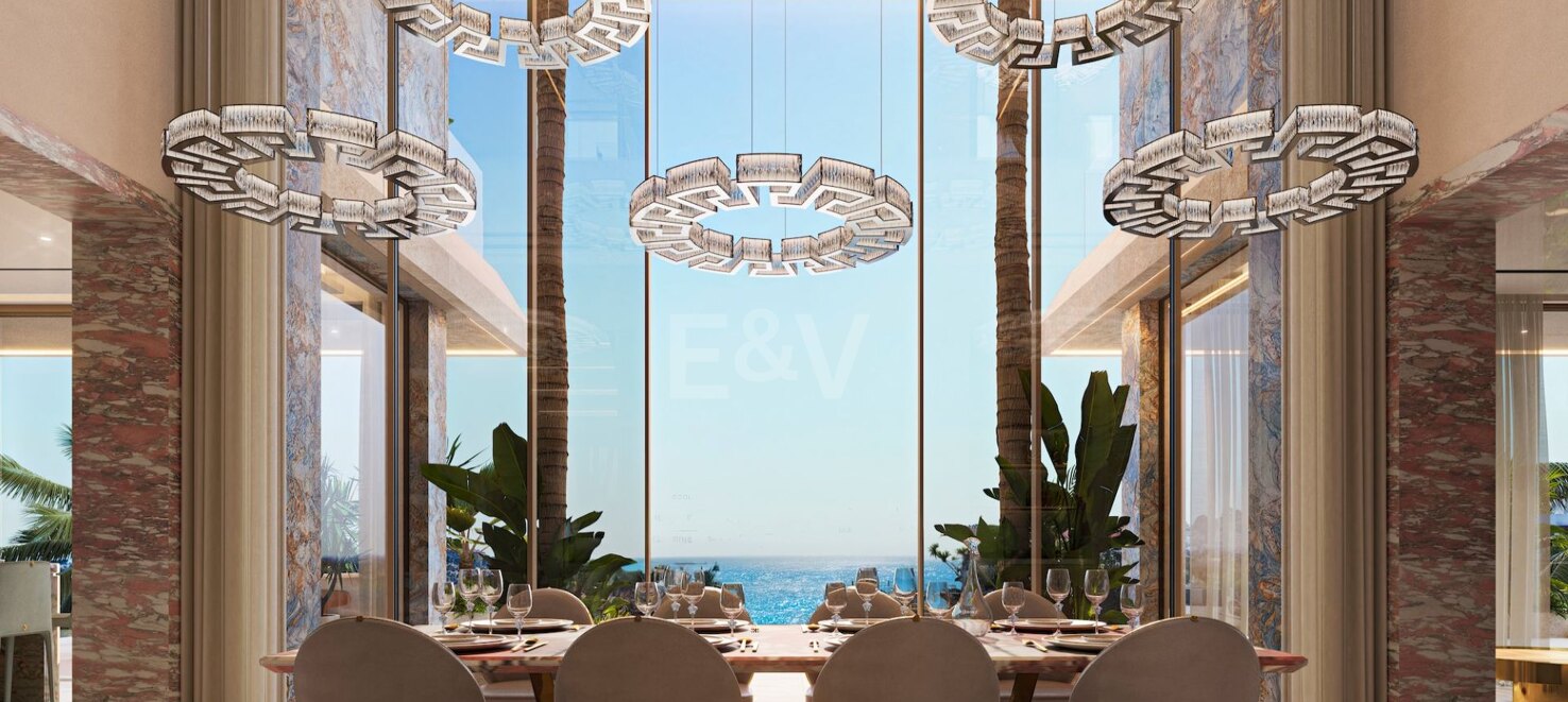 Eight Bespoke Villas with Interior Design by Versace Home
