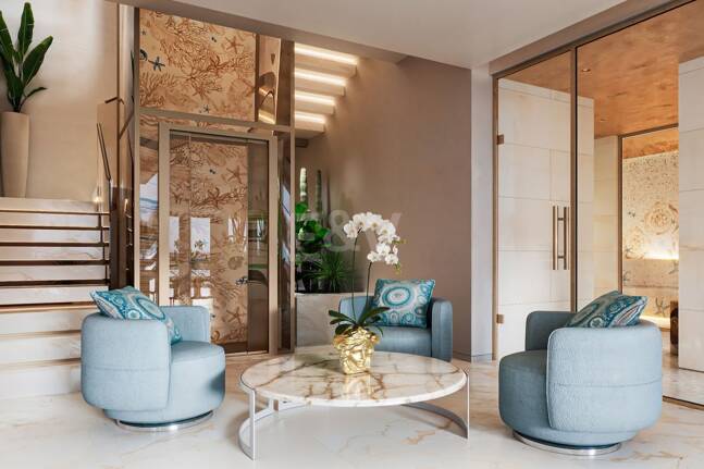 Eight Bespoke Villas with Interior Design by Versace Home