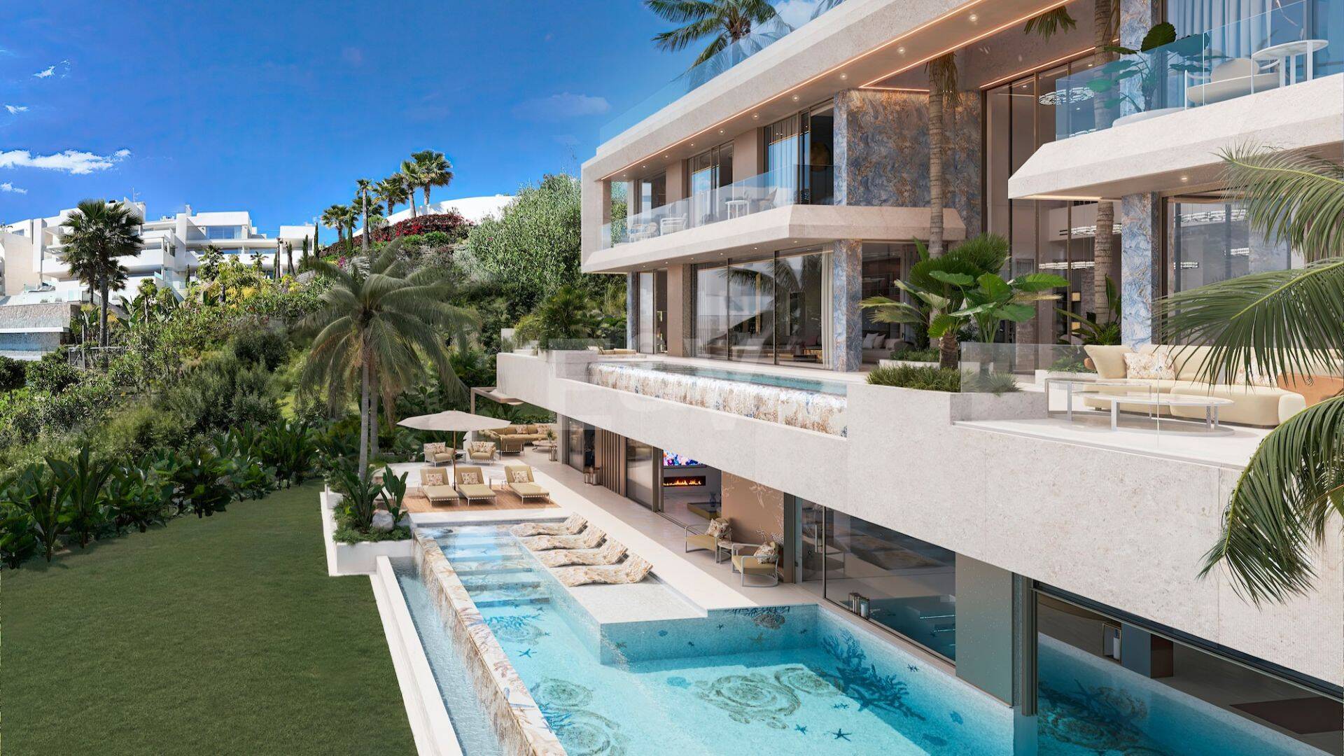 Eight Bespoke Villas with Interior Design by Versace Home