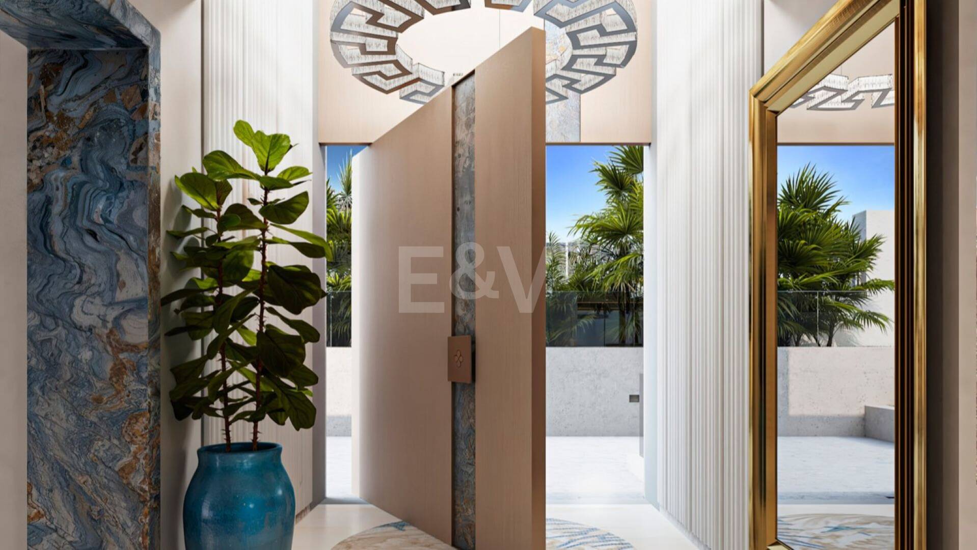 Eight Bespoke Villas with Interior Design by Versace Home