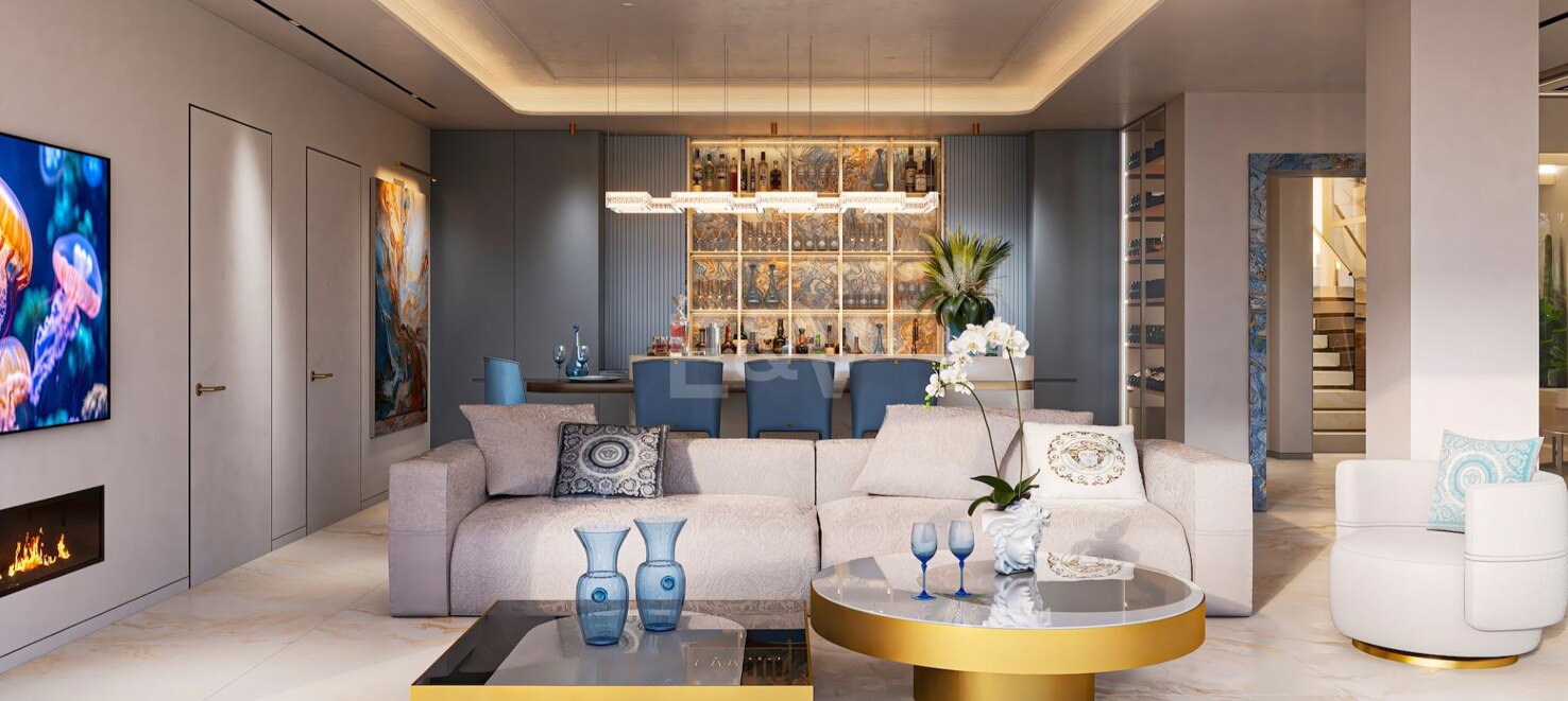 Eight Bespoke Villas with Interior Design by Versace Home