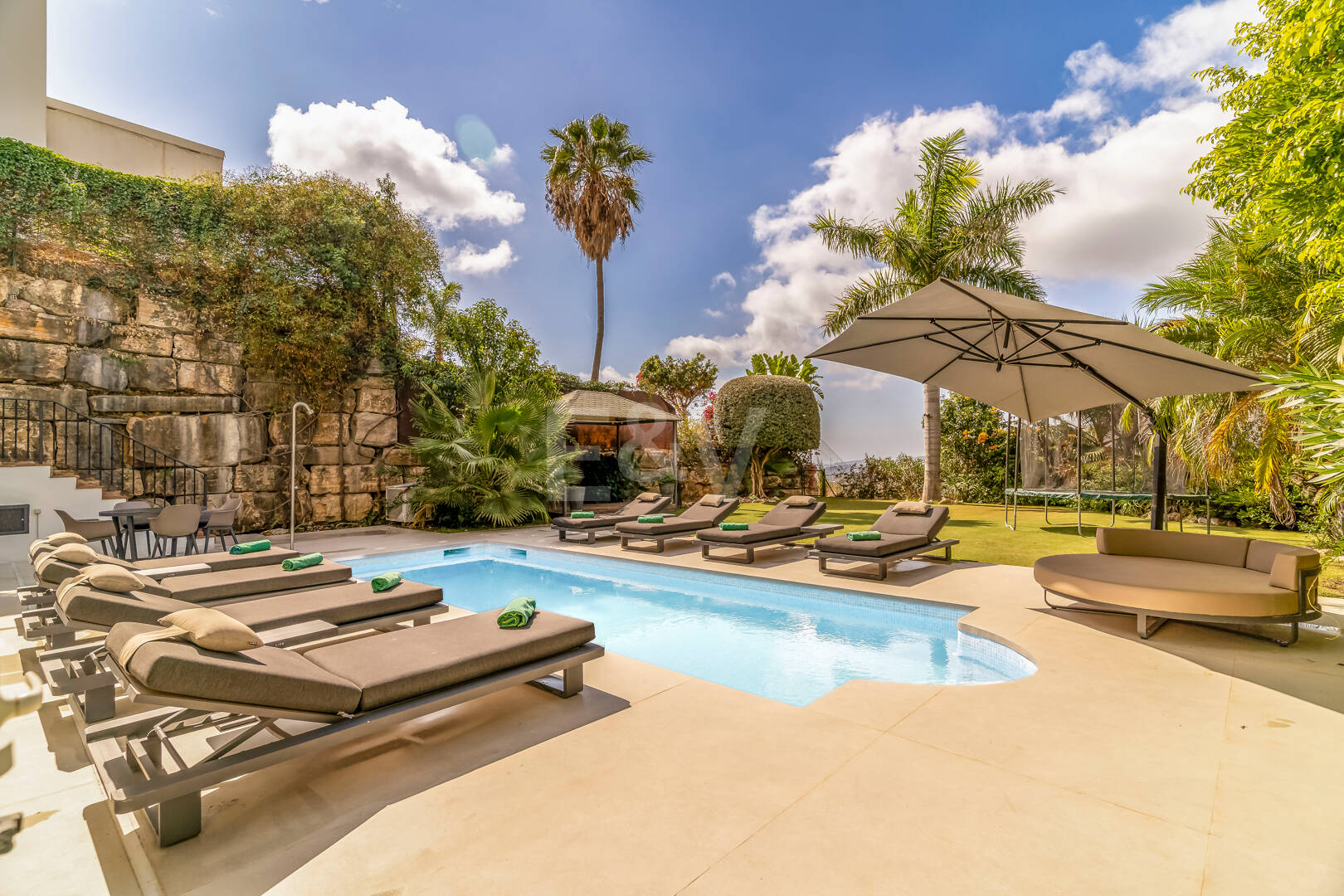 Elegante Villa im Sierra Blanca Country Club mit atemberaubender Aussicht