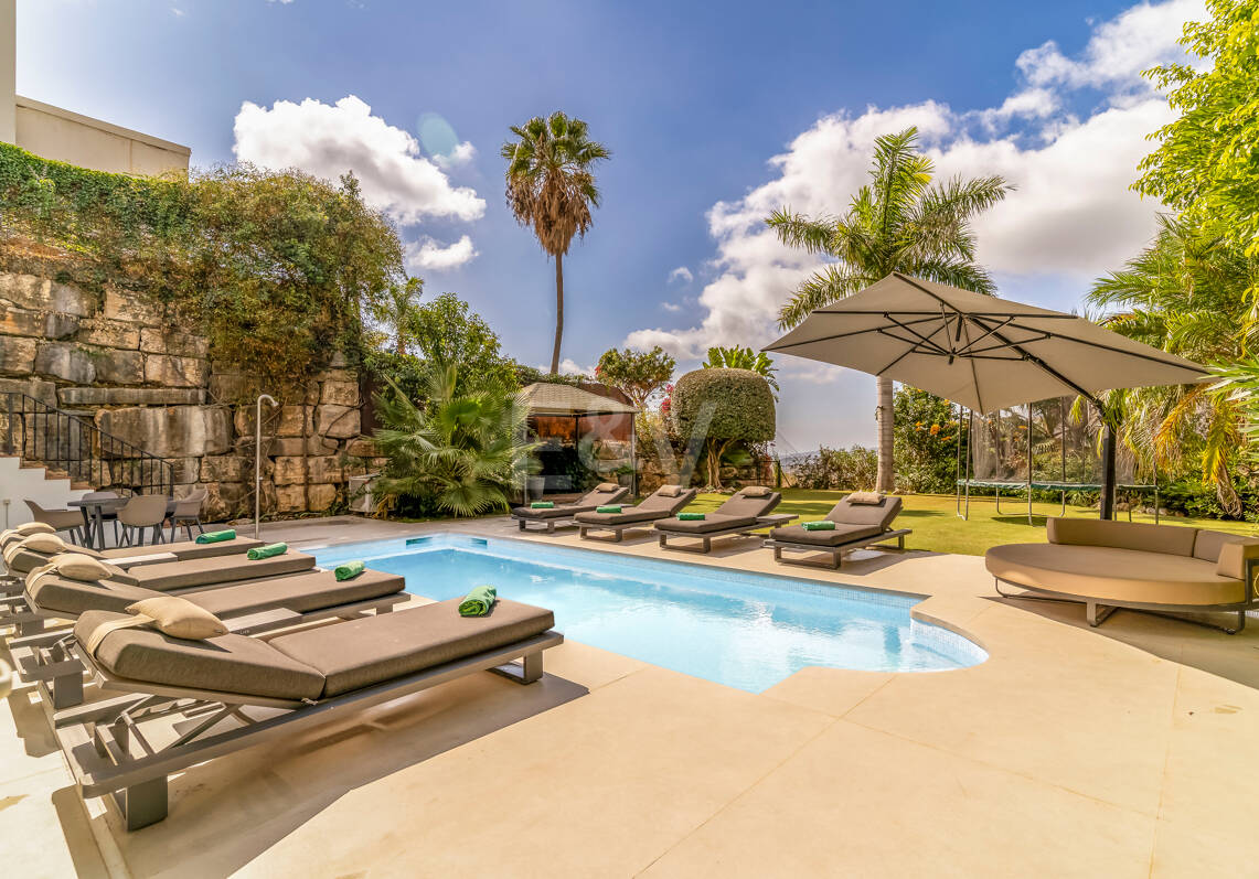 Elegante Villa im Sierra Blanca Country Club mit atemberaubender Aussicht