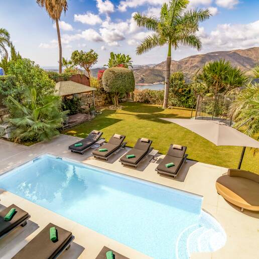 Elegante Villa im Sierra Blanca Country Club mit atemberaubender Aussicht