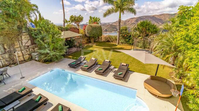 Elegante Villa im Sierra Blanca Country Club mit atemberaubender Aussicht