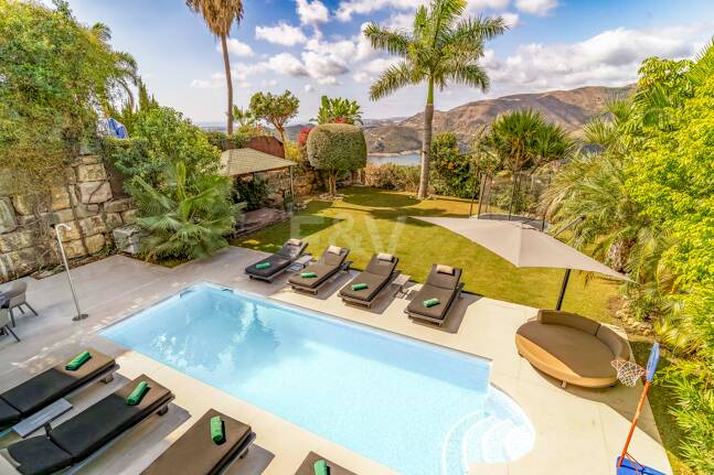 Elegante Villa im Sierra Blanca Country Club mit atemberaubender Aussicht