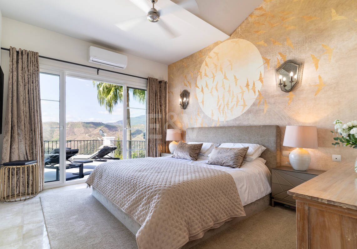Elegante Villa im Sierra Blanca Country Club mit atemberaubender Aussicht