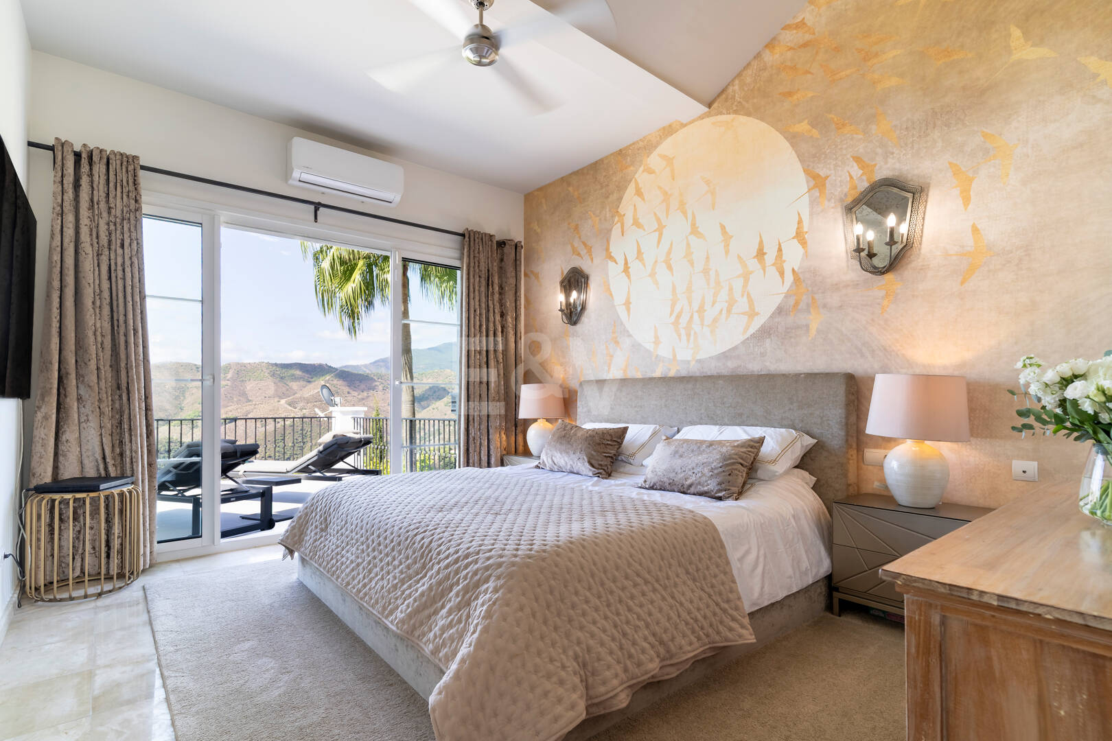 Elegante Villa im Sierra Blanca Country Club mit atemberaubender Aussicht