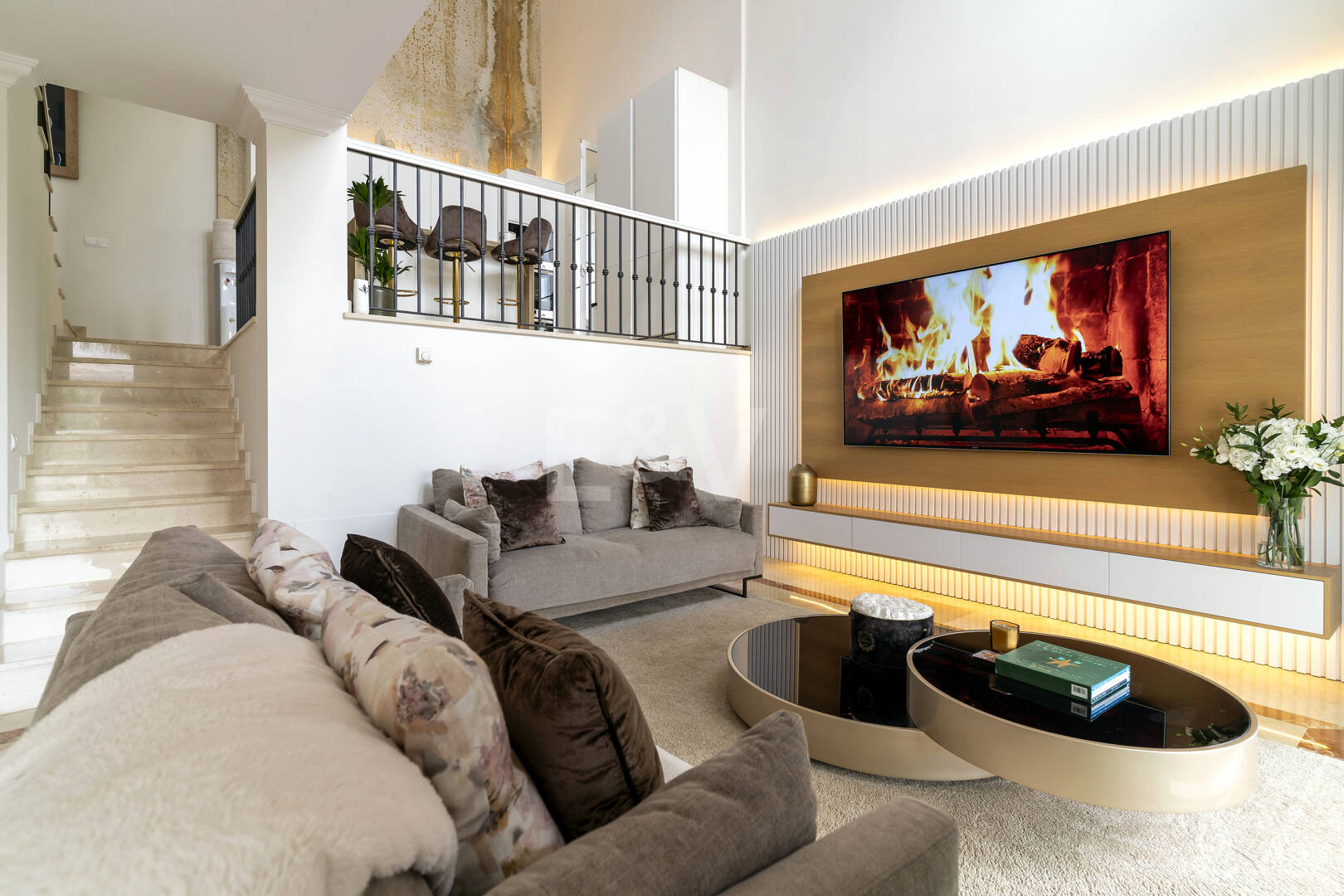 Elegante Villa im Sierra Blanca Country Club mit atemberaubender Aussicht