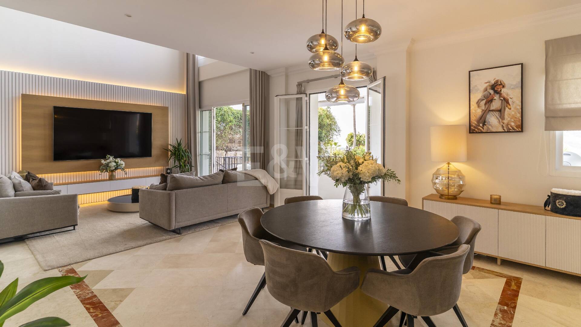 Elégante Villa à Sierra Blanca Country Club avec des vues magnifiques