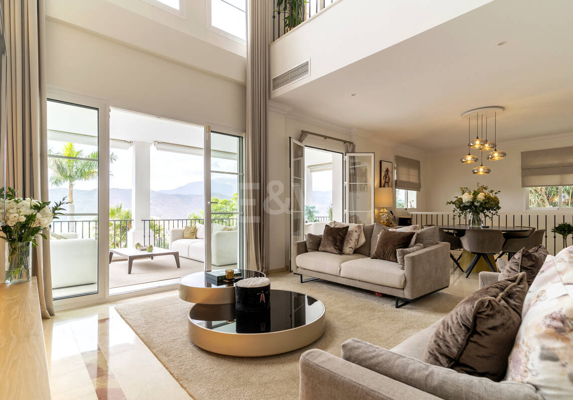 Elegante Villa im Sierra Blanca Country Club mit atemberaubender Aussicht