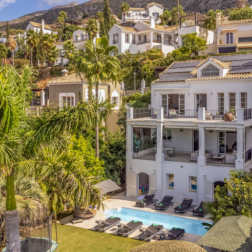 Elegante Villa im Sierra Blanca Country Club mit atemberaubender Aussicht