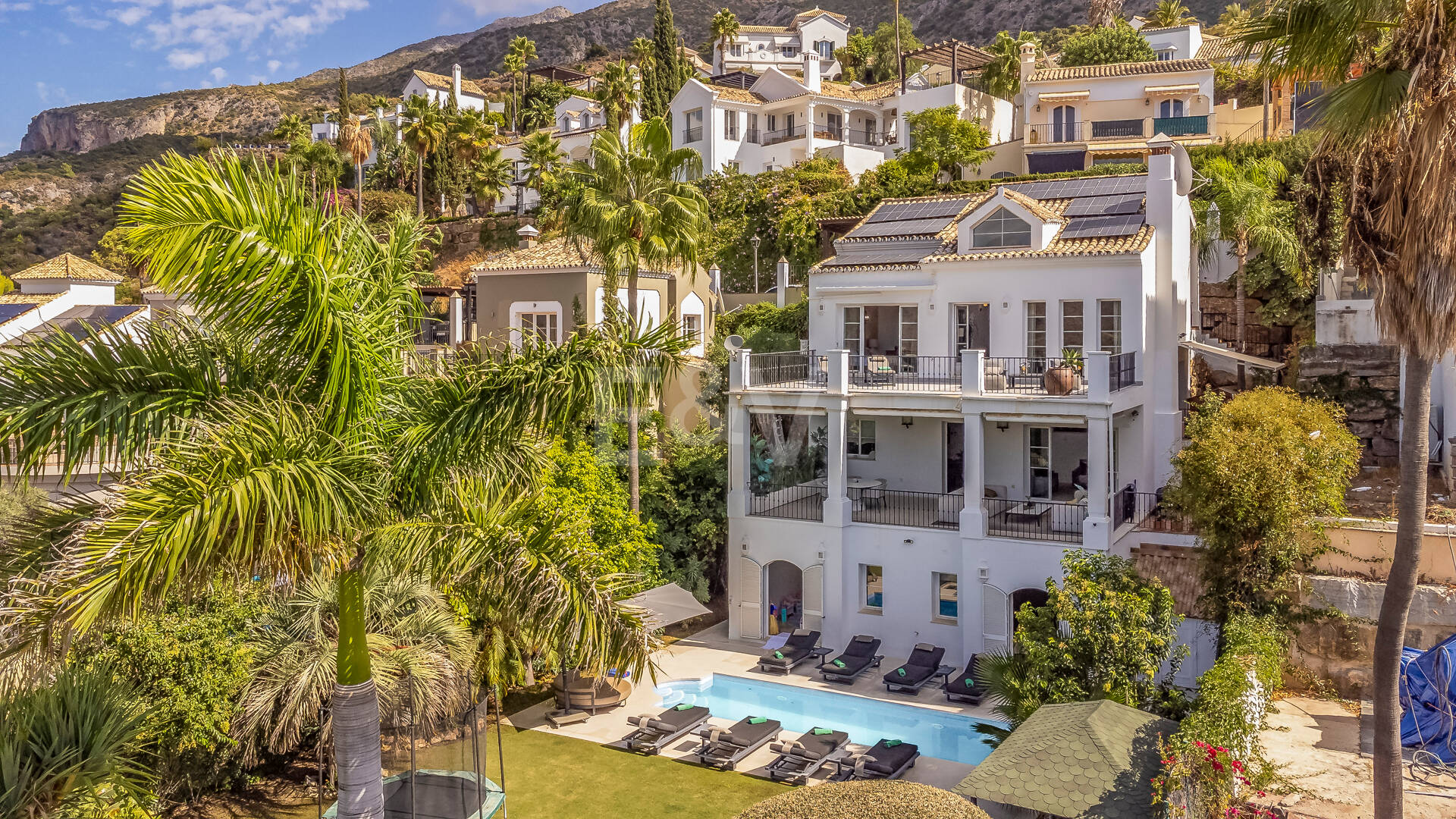 Elegante Villa im Sierra Blanca Country Club mit atemberaubender Aussicht