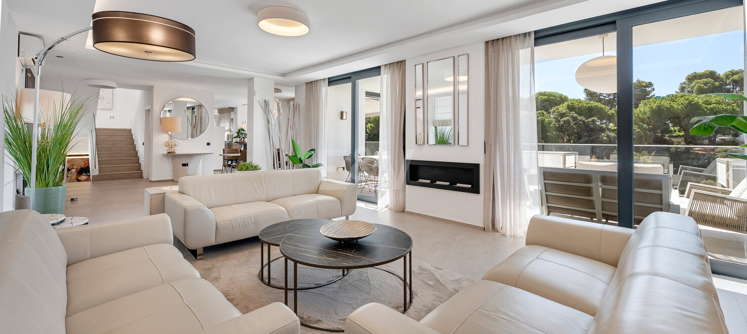 Hus i byn till salu i Marbella Golden Mile