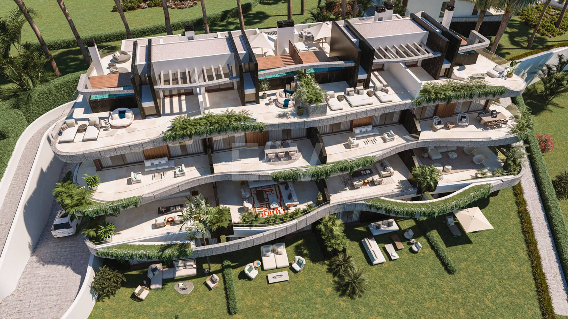 Spacious Duplex Penthouse in Gated Community with 5-star Resort Amenities