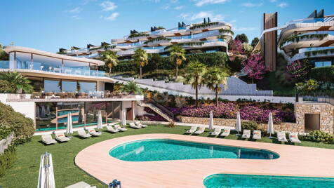 Amplio dúplex en ático en una comunidad cerrada con comodidades de resort de 5 estrellas