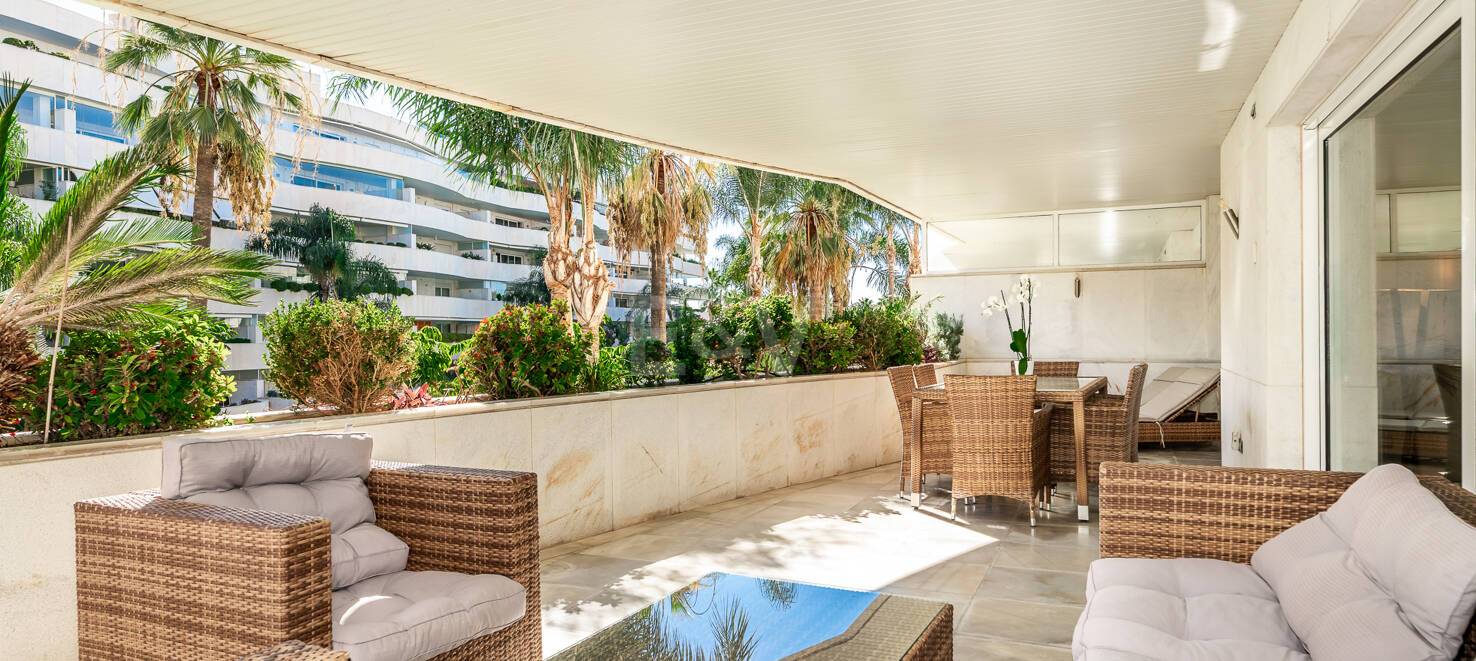 Appartement prestigieux dans une communauté de luxe Puerto Banús