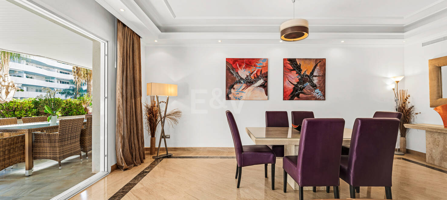 Appartement prestigieux dans une communauté de luxe Puerto Banús