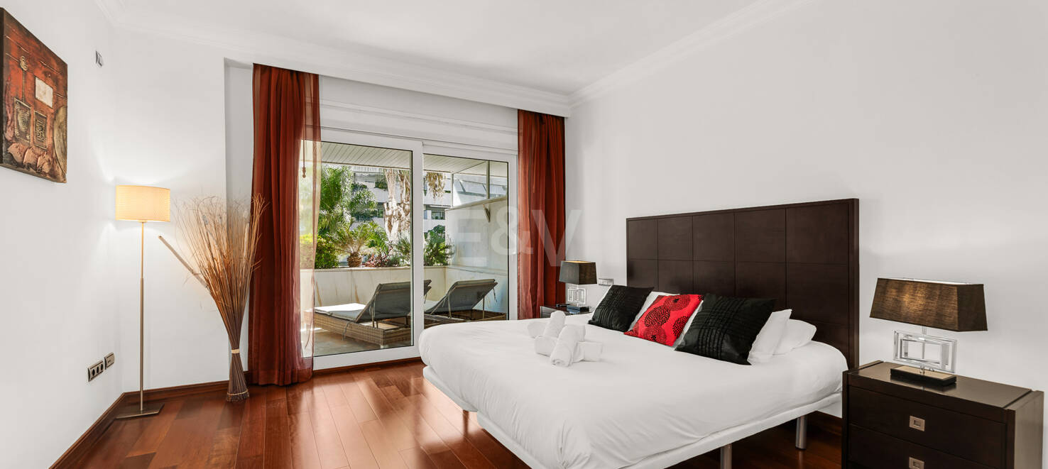Appartement prestigieux dans une communauté de luxe Puerto Banús