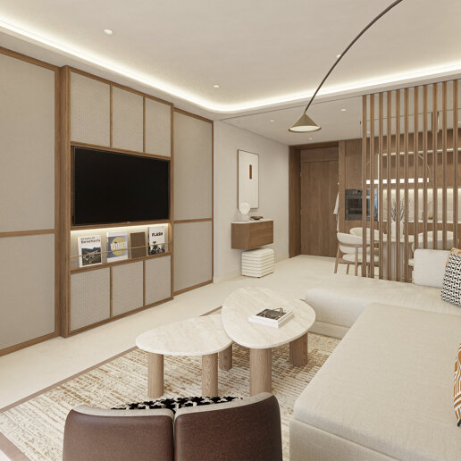 Luxuriöse Zwei-Zimmer-Wohnung – Destination by Hyatt Markenleben mit Resort-Annehmlichkeiten